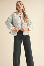 Floral Quilted Jacket