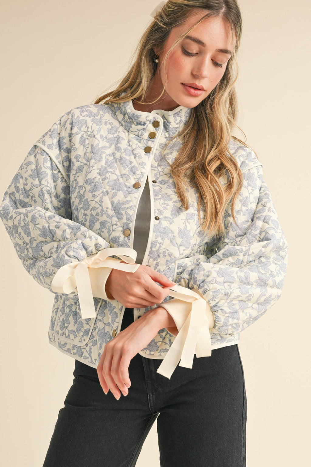 Floral Quilted Jacket